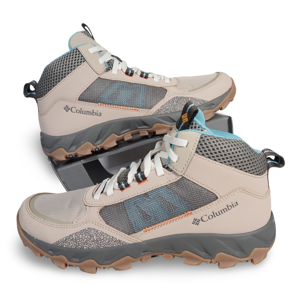 Columbia Flow Centre Outdoor Hiking Shoes Womens 9 BL0163-247 Beige Blue